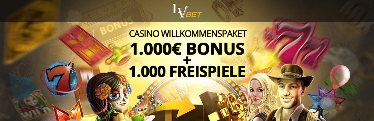 LVbet Casino Willkommens Bonus