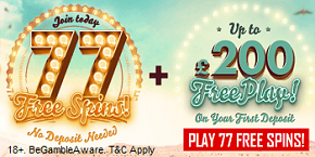 777 Casino Free UK Bonus